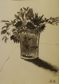 ваза с цветами