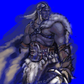 концепт-рисунок персонажа