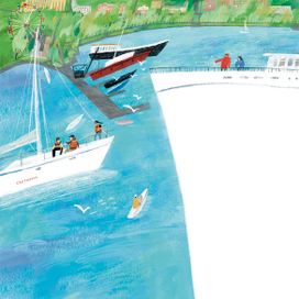 Иллюстрация к книжке про Карелию