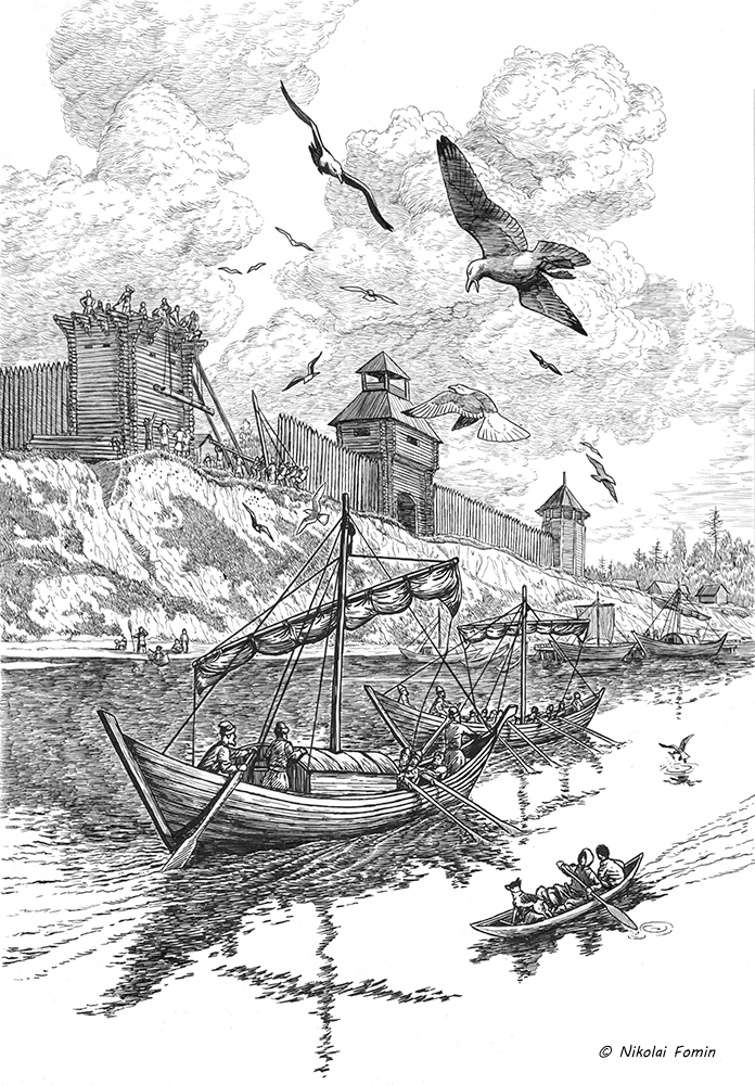 Основание Тарского острога в 1594 году.