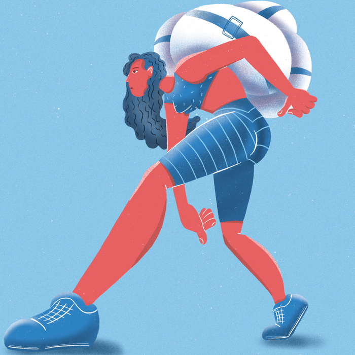 как не тащить всё на себе