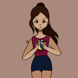 Волейболистка 