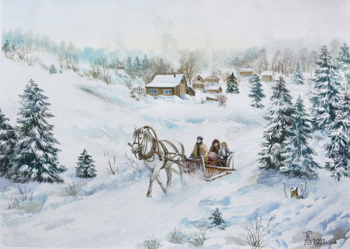 Зимняя прогулка 