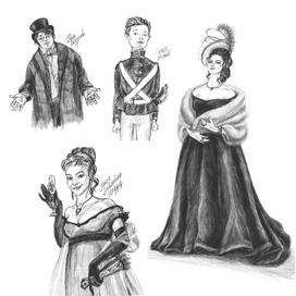 Иллюстрации для романов