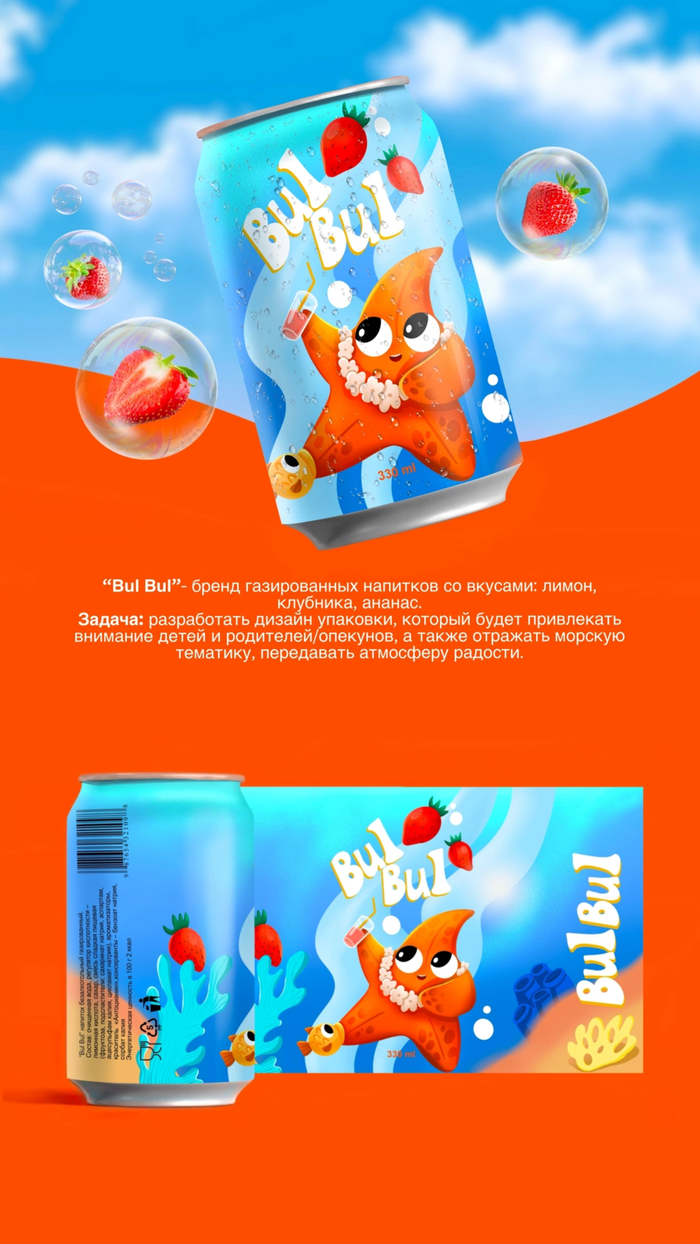 Упаковка для газировки