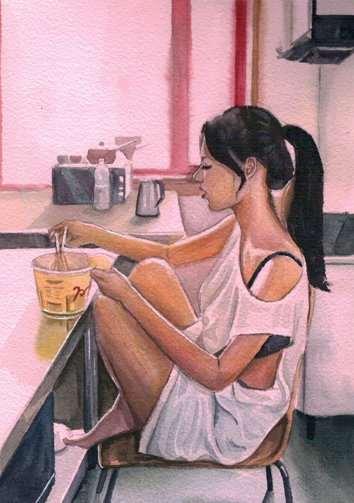 завтрак на кухне