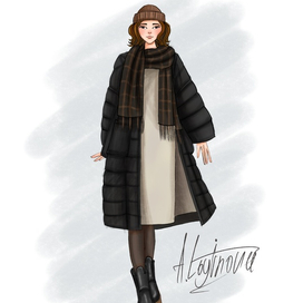 Fashion иллюстрация 