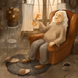 Иллюстрация к истории о храбрости