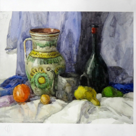 натюрморт акварель