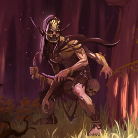 Лесной гоблин-головорез 