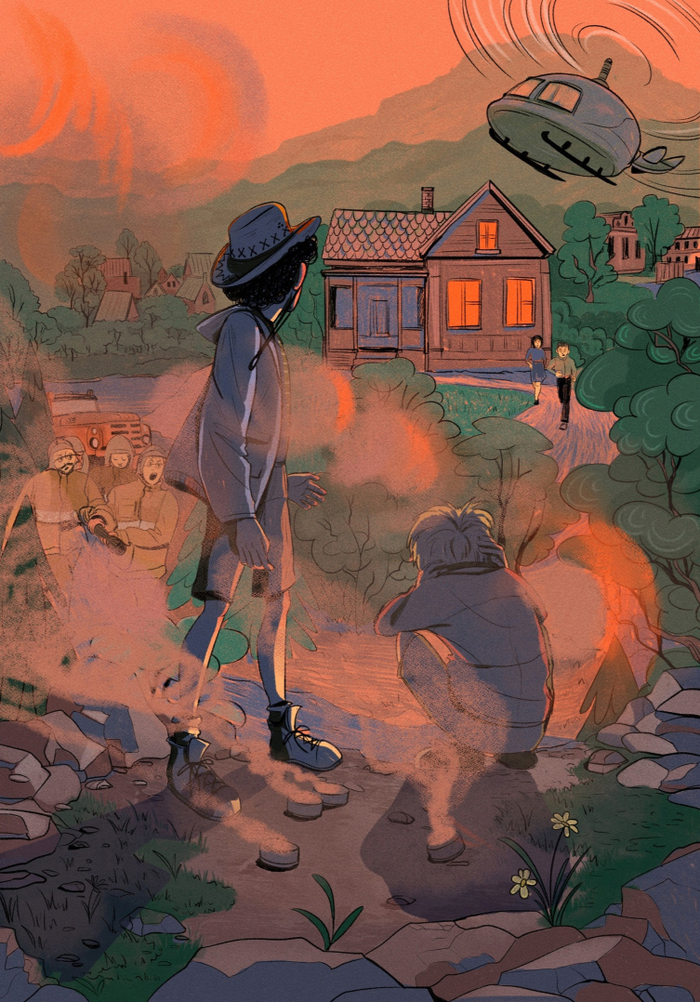 происшествие с дымовыми шашками