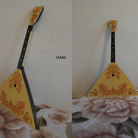 Декорирование балалайки