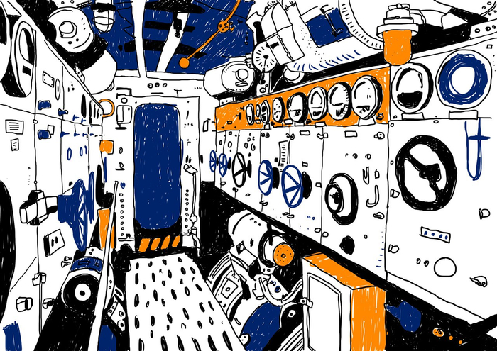 Иллюстрация для лонгрида про подлодку Курск 