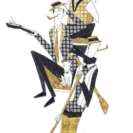 Трое (в лодке?)