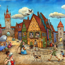 Ганс в городе