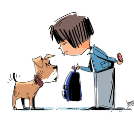 Колбаску хочешь?..