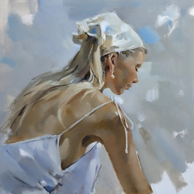 Жемчужная сережка