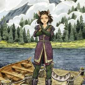 Персонаж из Скайрима