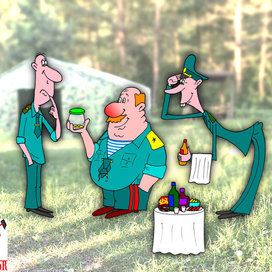 Анекдот про карьеру в армии