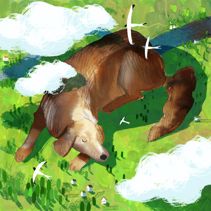 Очень большая собака