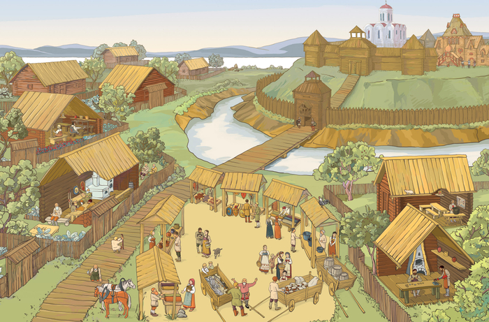 иллюстрация к книге об истории России