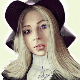 Черная шапочка