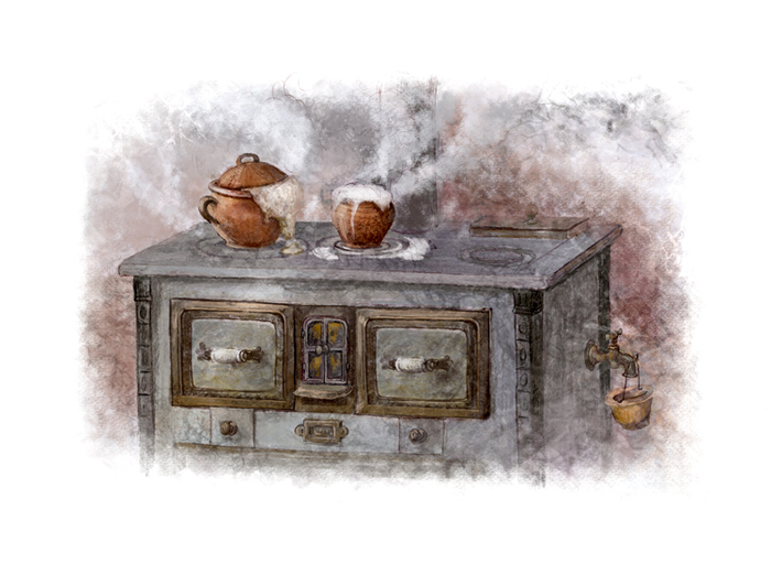 Молочко и кашка