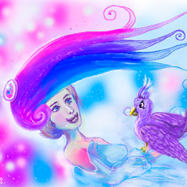 Райская птичка