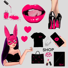 Набор иллюстраций для сайта 