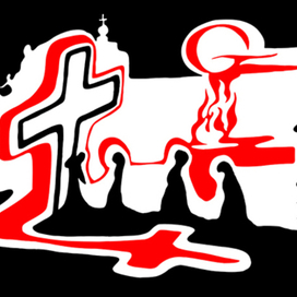 Открытка "Крещение Руси"