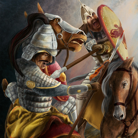 Бой Пересвета с Челубеем