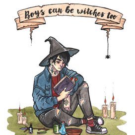Boys can be witches too