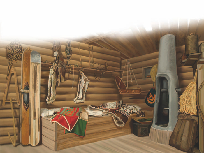 Жильё Хантов и Мансей