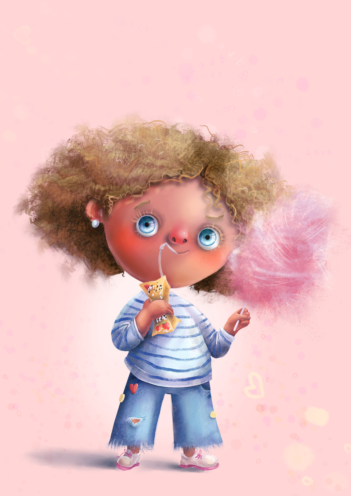 Девочка лето