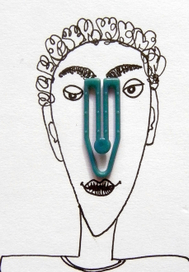 Скрепка-нос