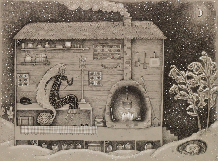 Норвежская сказка "Ведьма"