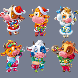 Новогодние персонажи