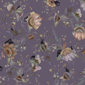 Кролик в волшебном саду