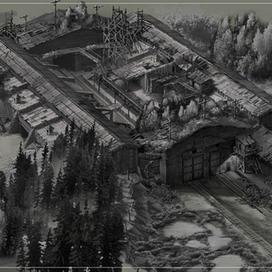 локация - старая торговая база.