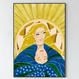 Ресурсная картина для женщин «Загляни внутрь себя»