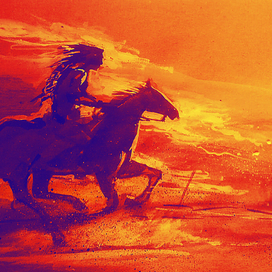 одинокий всадник