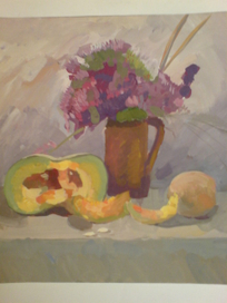 Натюрморт с тыквами