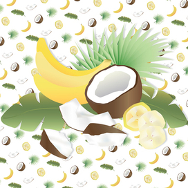 Банан Кокос