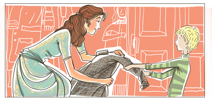 Иллюстрация к рассказу"Как шутили в старину"