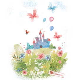 Добрый замок..))книжная иллюстрация