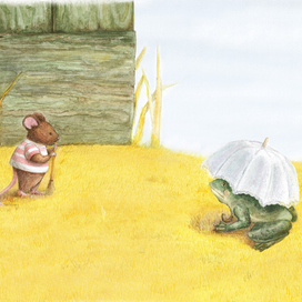 Теремок лягушка