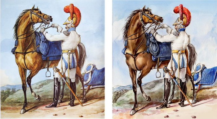 * копия с рисунка Верне