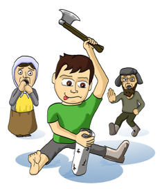 Иллюстрация к детской книжки 