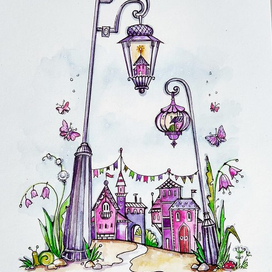 В стране фиолетовых фонарей)