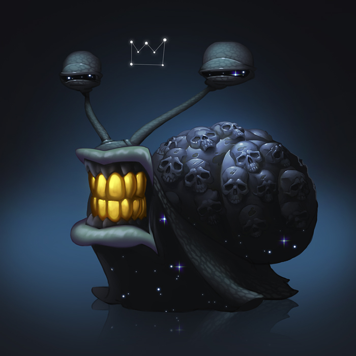 Бог смерти улиток-гангстеров